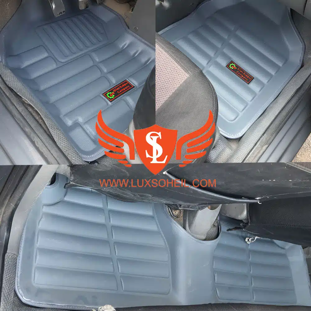 کفپوش سه بعدی پژو 206 هاچبک