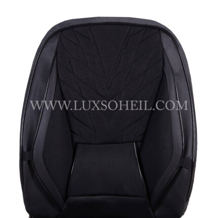 روکش صندلی شاهین چرم و پارچه مدل لوکس سهیل