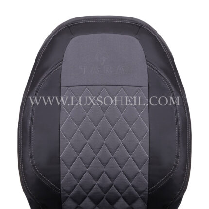 روکش صندلی تارا چرم و پارچه مدل لوکس سهیل