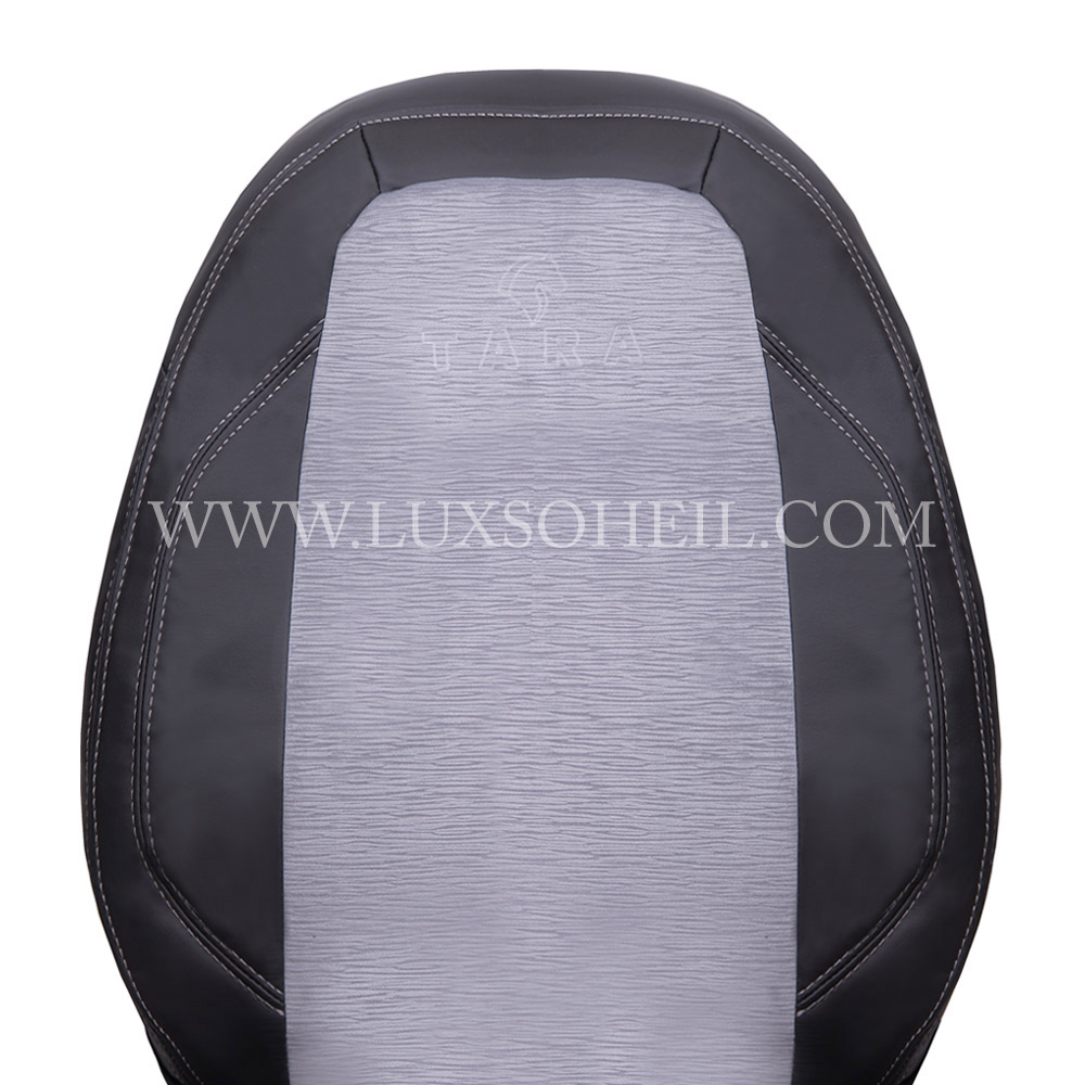 روکش صندلی تارا چرم و پارچه مدل لوکس سهیل