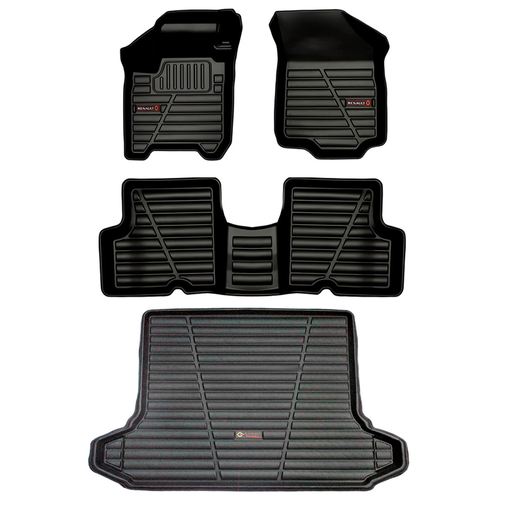 کفپوش سه بعدی ال 90 به همراه کفپوش صندوق مدل گیلان