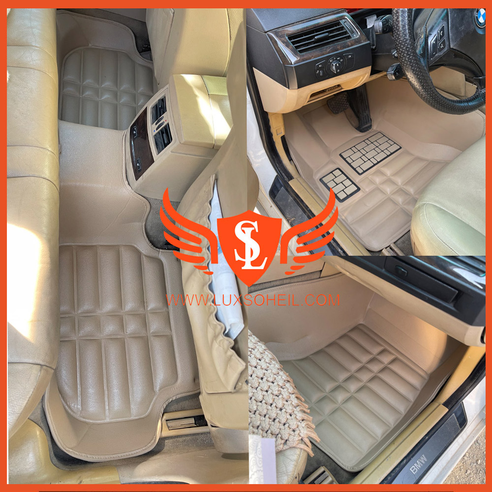 کفپوش پنج بعدی BMW 525i مدل لوکس سهیل