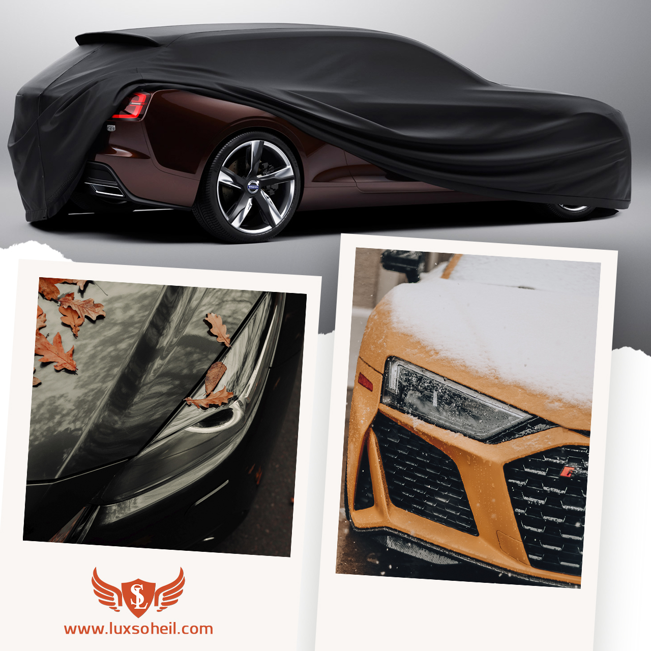 چادر ولوو V40 مدل کره ای لوکس سهیل