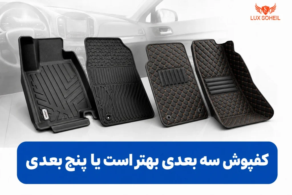 کفپوش سه یعدی یا پنج بعدی